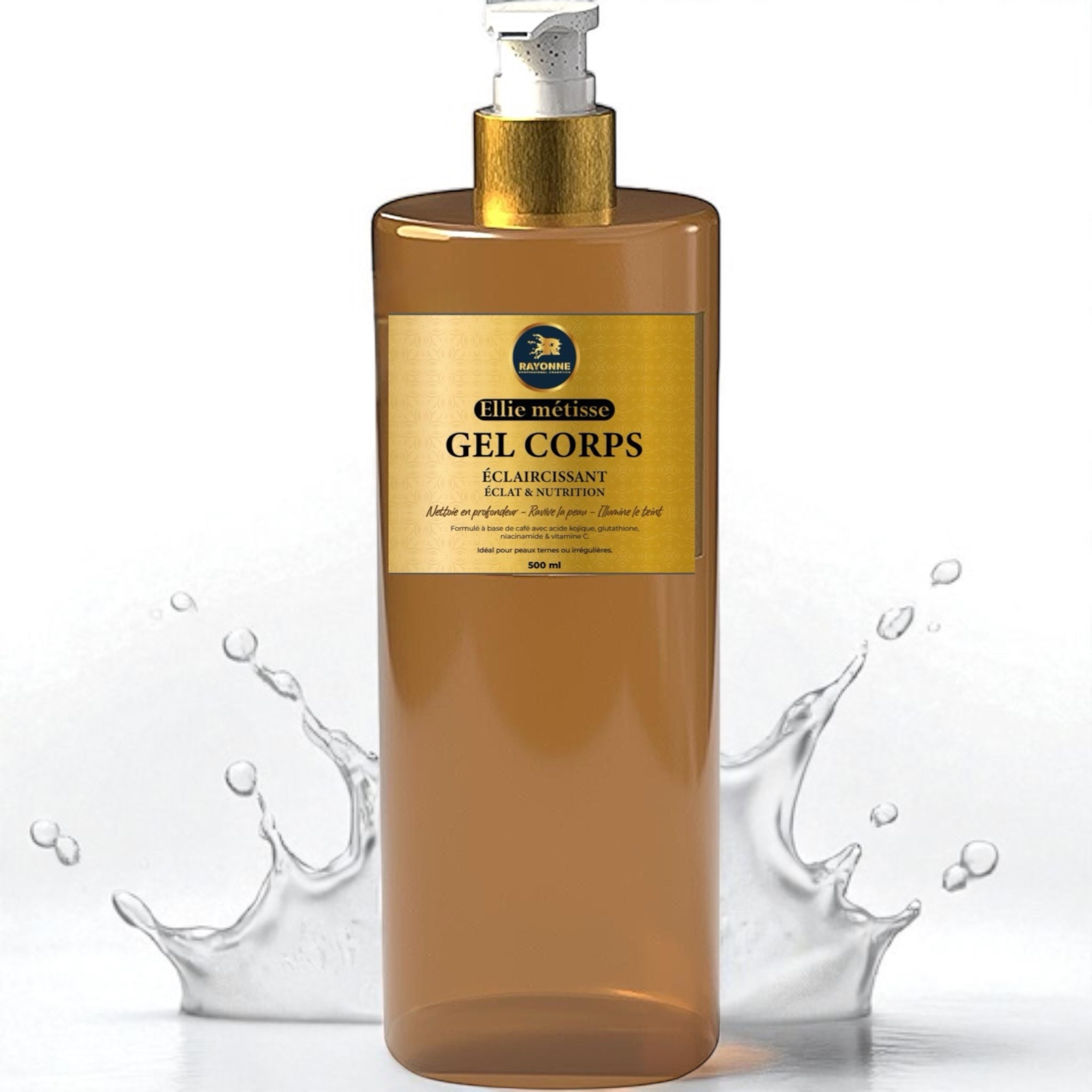 Gel douche Éclaircissant Ellie Métisse ÉCLAT & NUTRITION