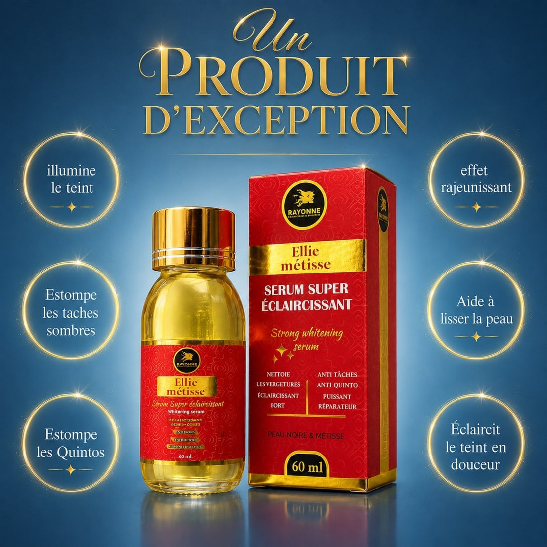 Sérum éclaircissant anti taches 