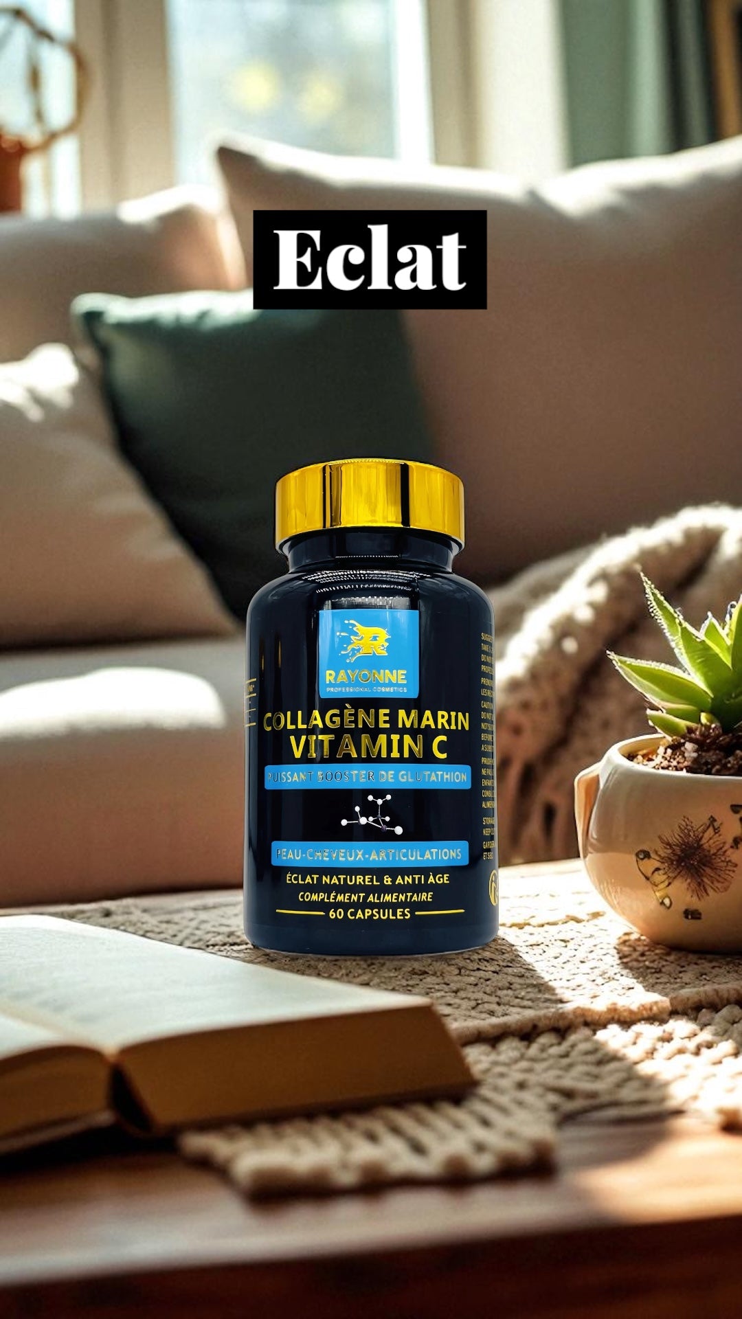GÉLULES COLLAGÈNE MARIN & VITAMINE C