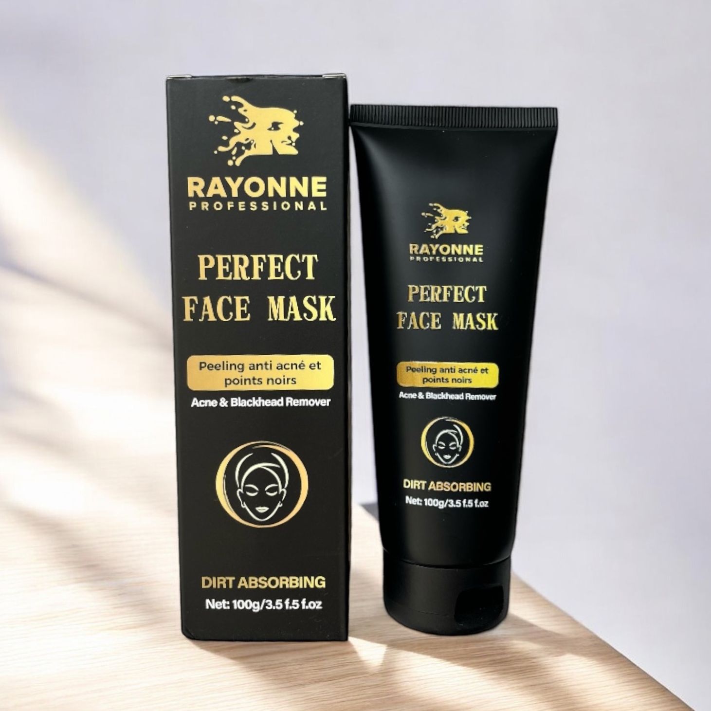 Masque Noir au Charbon Purifiant - Anti-Points Noirs | Rayonne