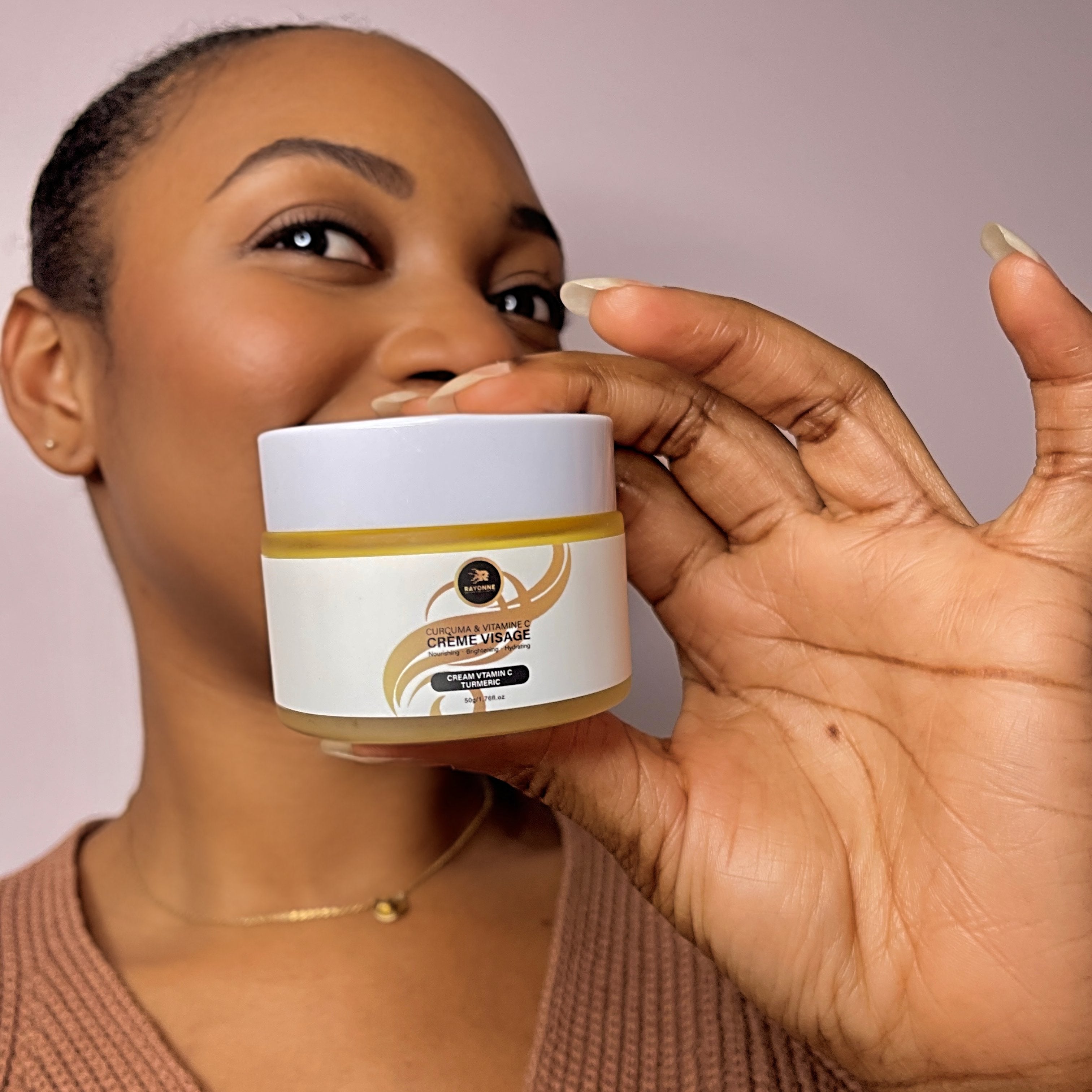 Crème Visage Vitamine C & Curcuma - Hydratante Anti-Taches | Rayonne