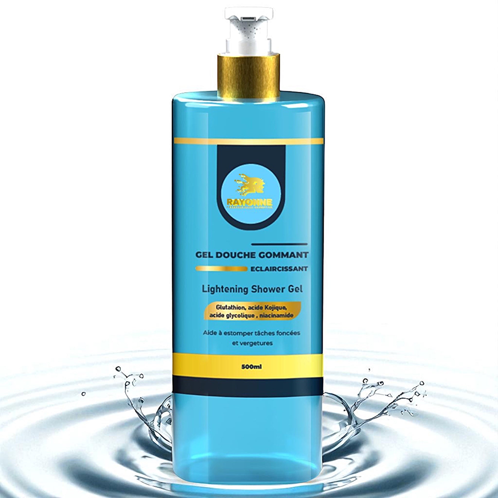 GEL DOUCHE GOMMANT ÉCLAIRCISSANT & ANTI VERGETURES