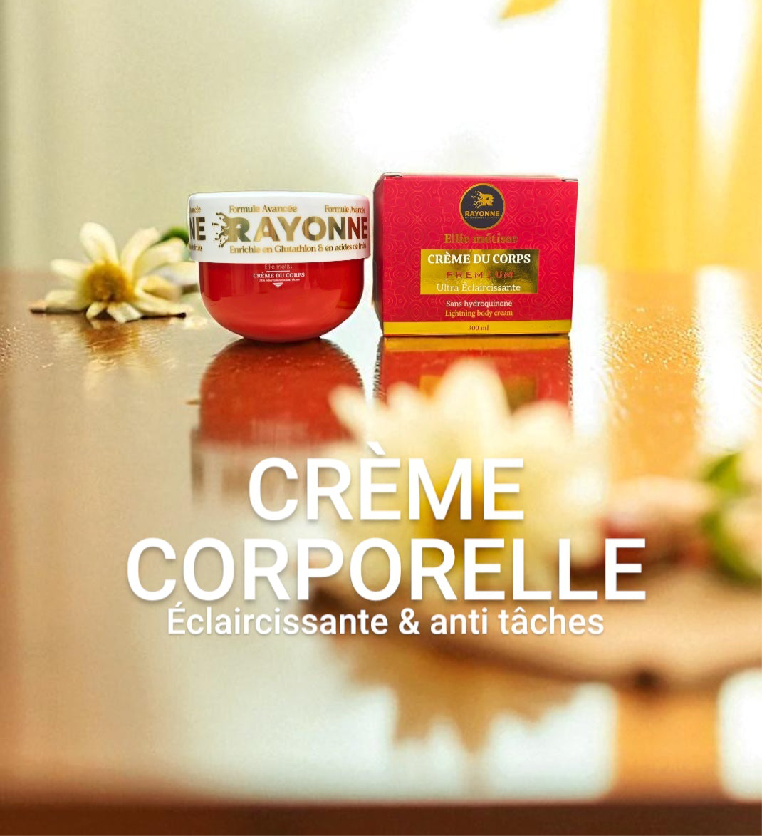 Crème du Corps Ultra Éclaircissante – Ellie Métisse