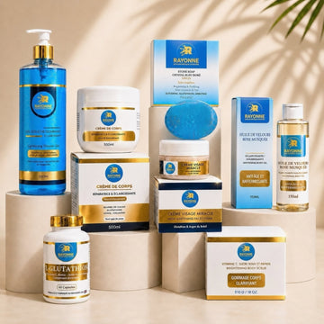 GAMME QUEEN CLASSIC COMPLÈTE SUPREME – Réparatrice & Unifiante Visage et Corps (7 Produits)