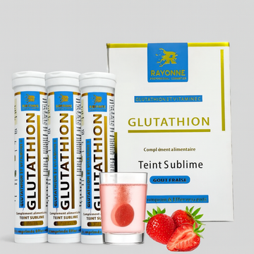 Glutathion Effervescent Teint Sublime/ 1 Coffret de 3 tubes