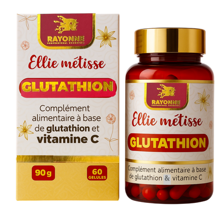 Glutathion Ellie Métisse & vitamine C– Éclat et Protection 21000mg