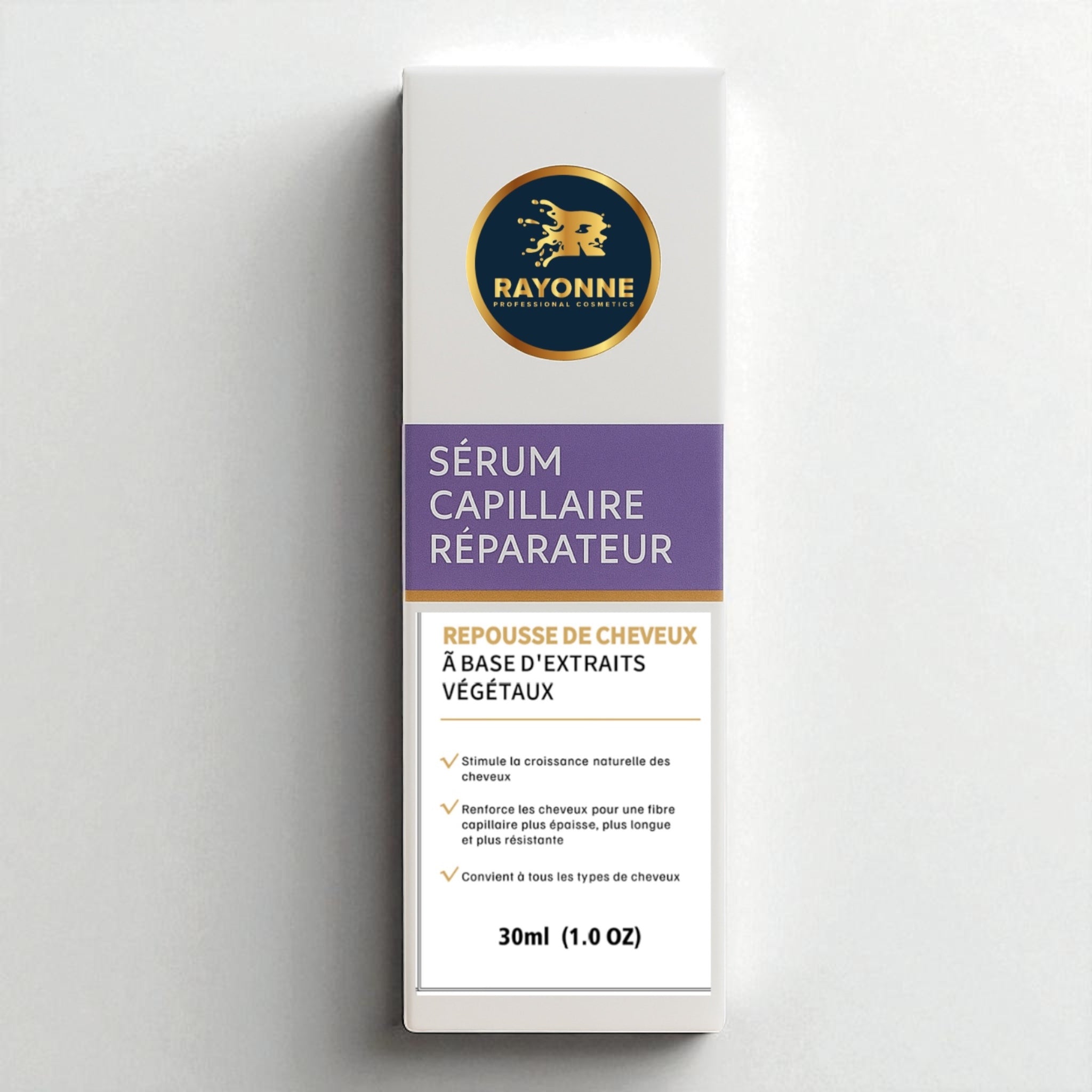 SÉRUM DE REPOUSSE pour cheveux abîmés et cassants