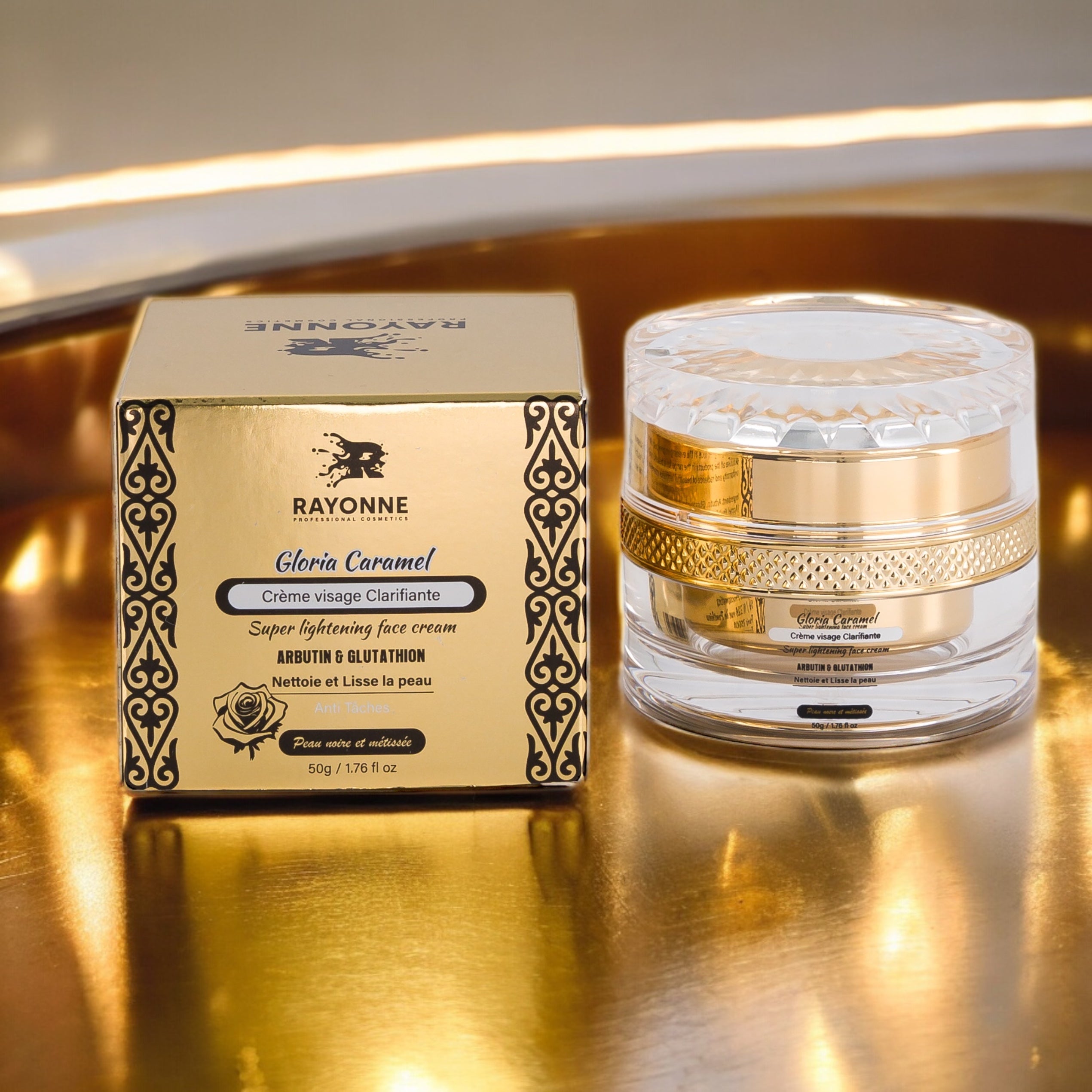 CRÈME VISAGE CLARIFIANTE - ARBUTIN & GLUTATHION