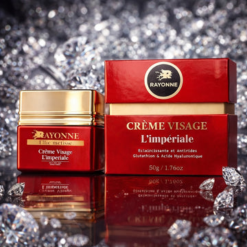 CRÈME VISAGE ELLIE MÉTISSE L’IMPÉRIALE:  Éclaircissante et Antirides Glutathion & Acide Hyaluronic