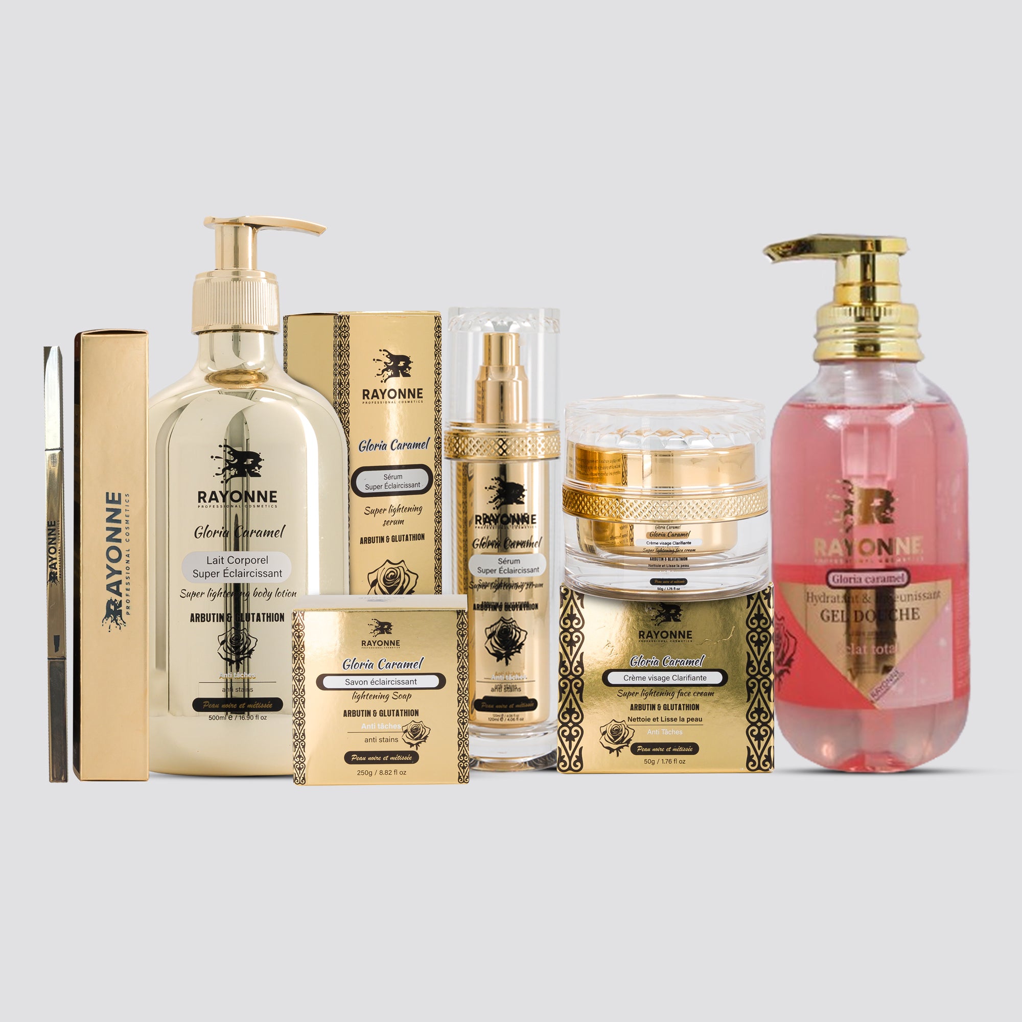 LA GAMME COMPLÈTE GLORIA CARAMEL