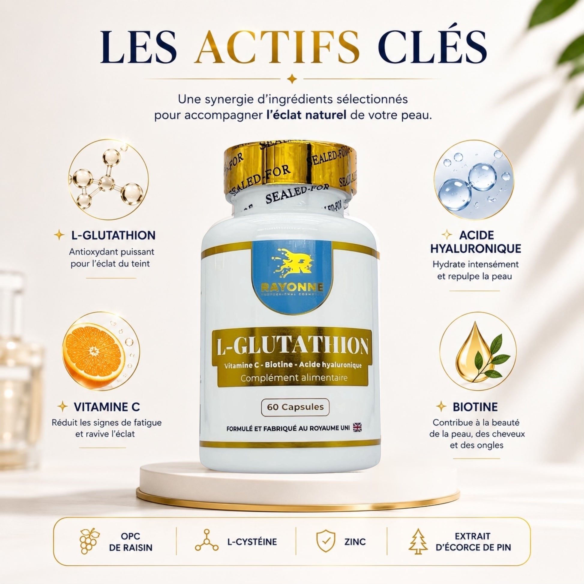 LIGHTENING GLUTATHIONE Rayonne Procosmetics LIGHTENING GLUTATHIONE Rayonne Procosmetics
