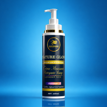 CRÈME MOUSSANTE NETTOYANTE VISAGE NATURE GLOW