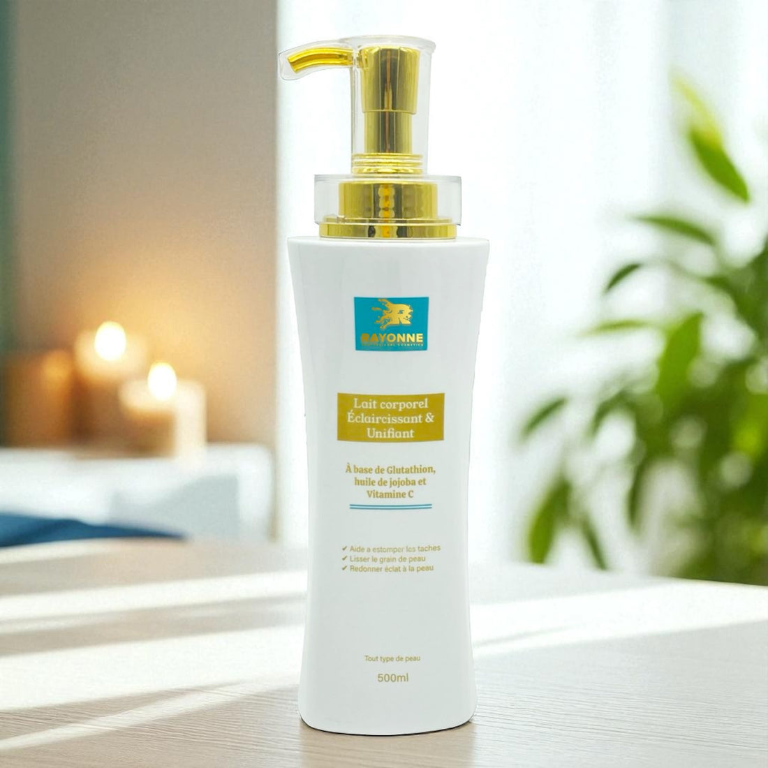 LAIT CORPS ÉCLAIRCISSANT, UNIFIANT