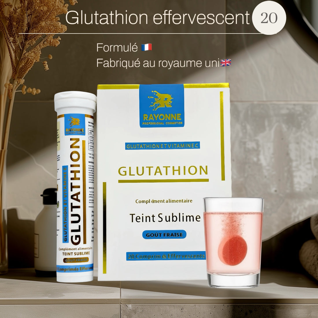 Glutathion Effervescent – Teint Sublime