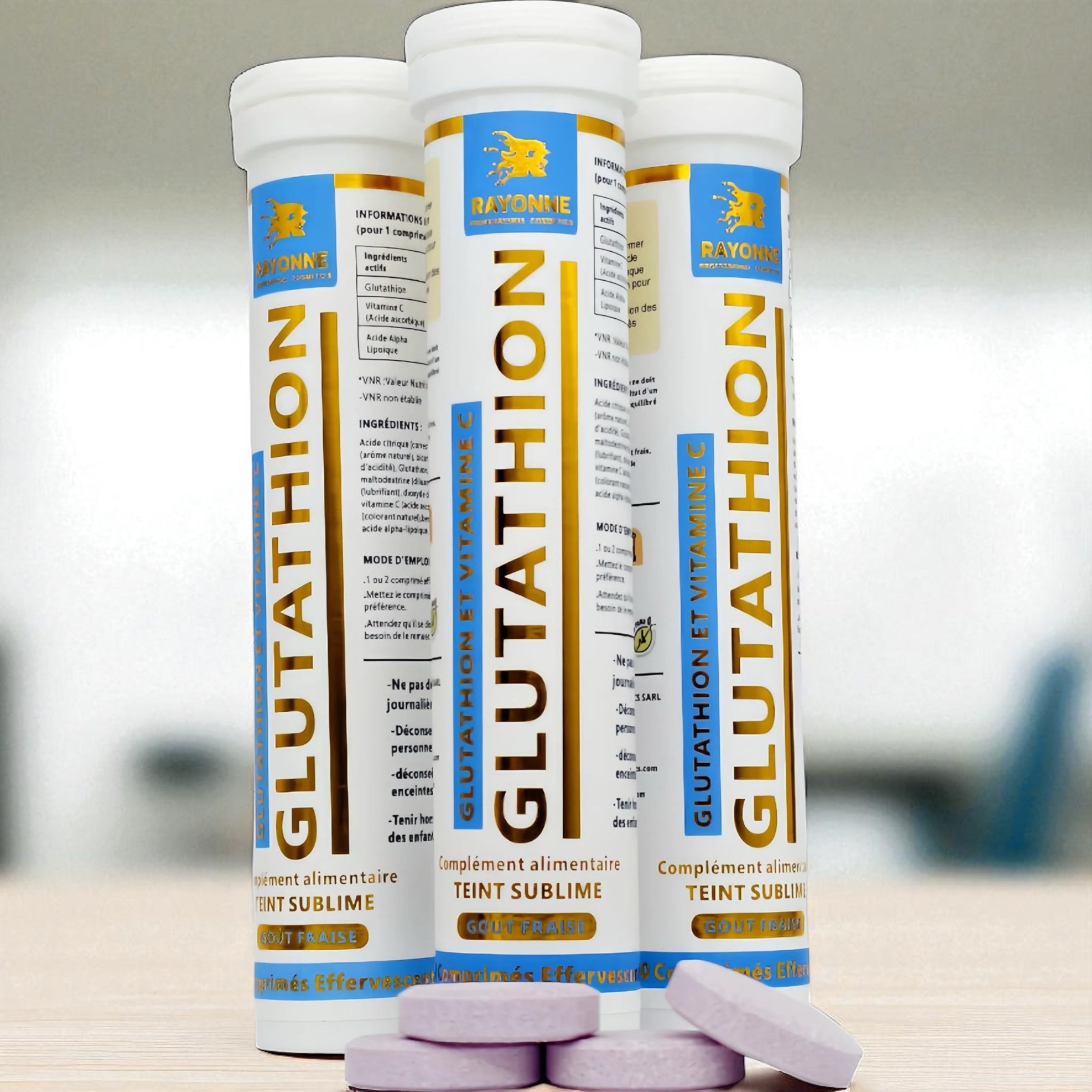 Glutathion Efferv Teint Sublime/ 3 tubes/ 30000mg