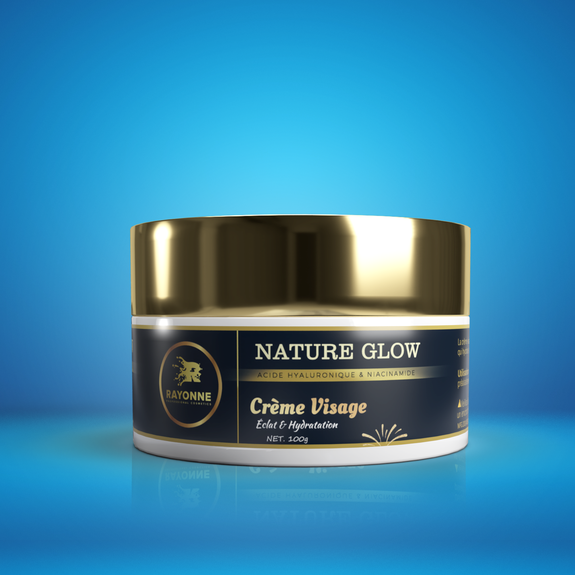 CRÈME VISAGE SOIN JOUR ÉCLAT ET HYDRATATION