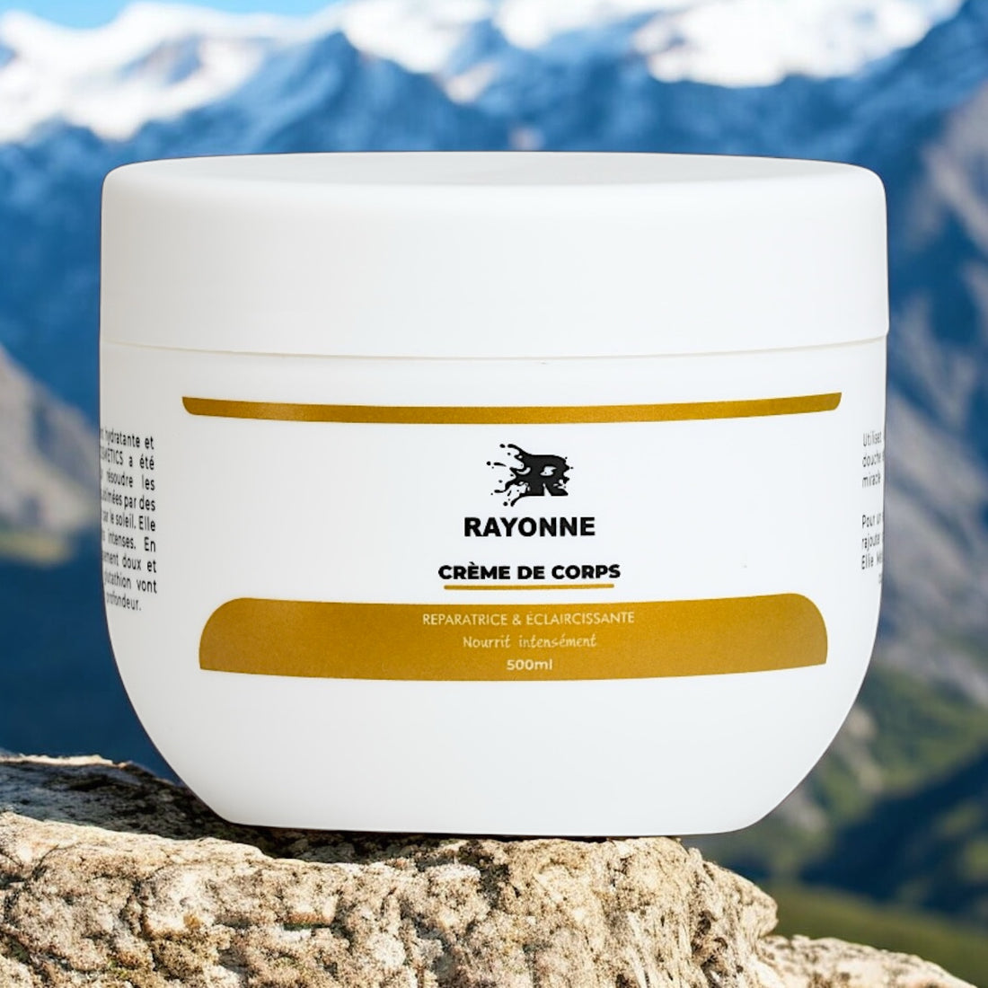 CRÈME DE CORPS RÉPARATRICE,ÉCLAIRCISSANTE & NOURISSANTE