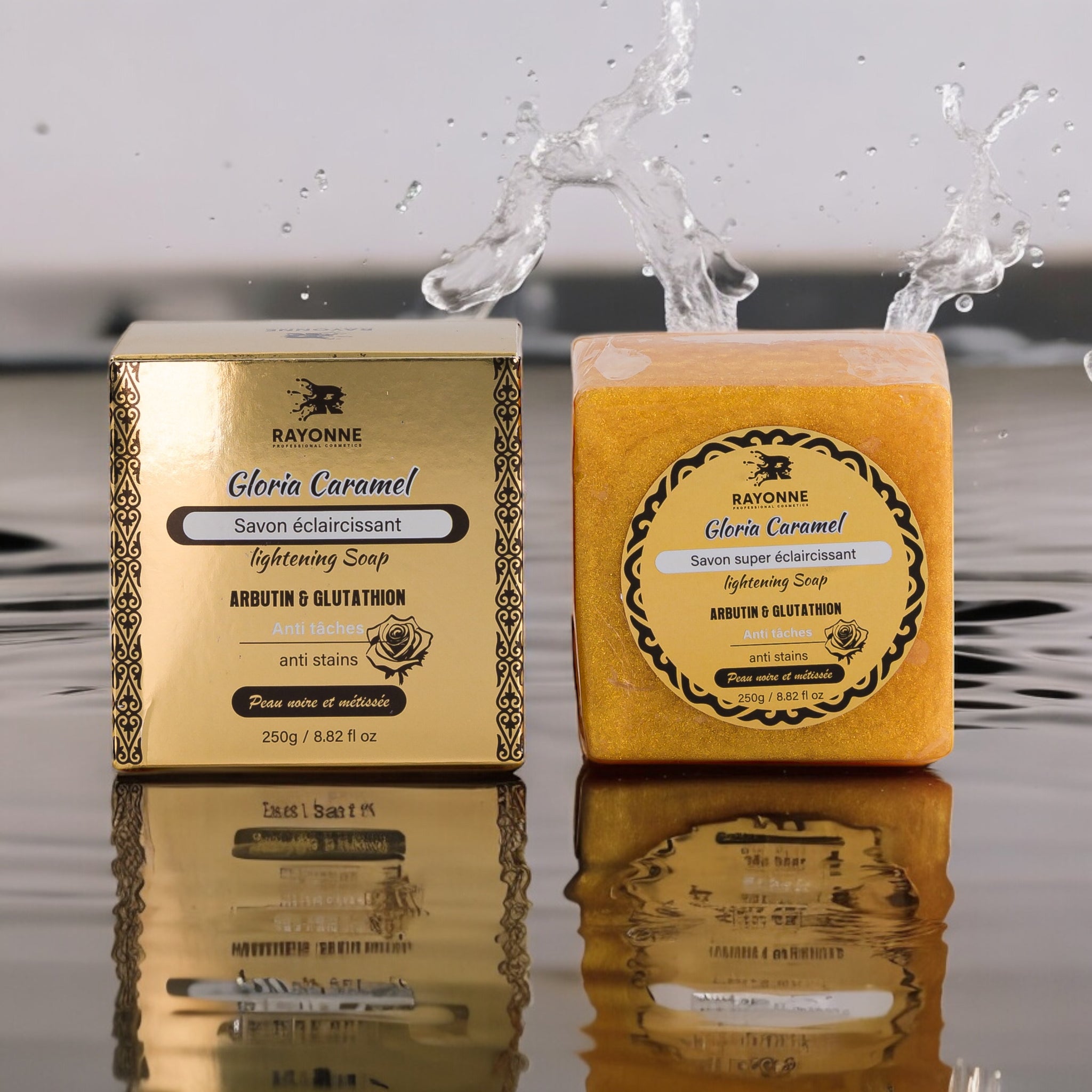SAVON SUPER CLAIRCISSANT - ARBUTIN & GLUTATHION  Rayonne Procosmetics