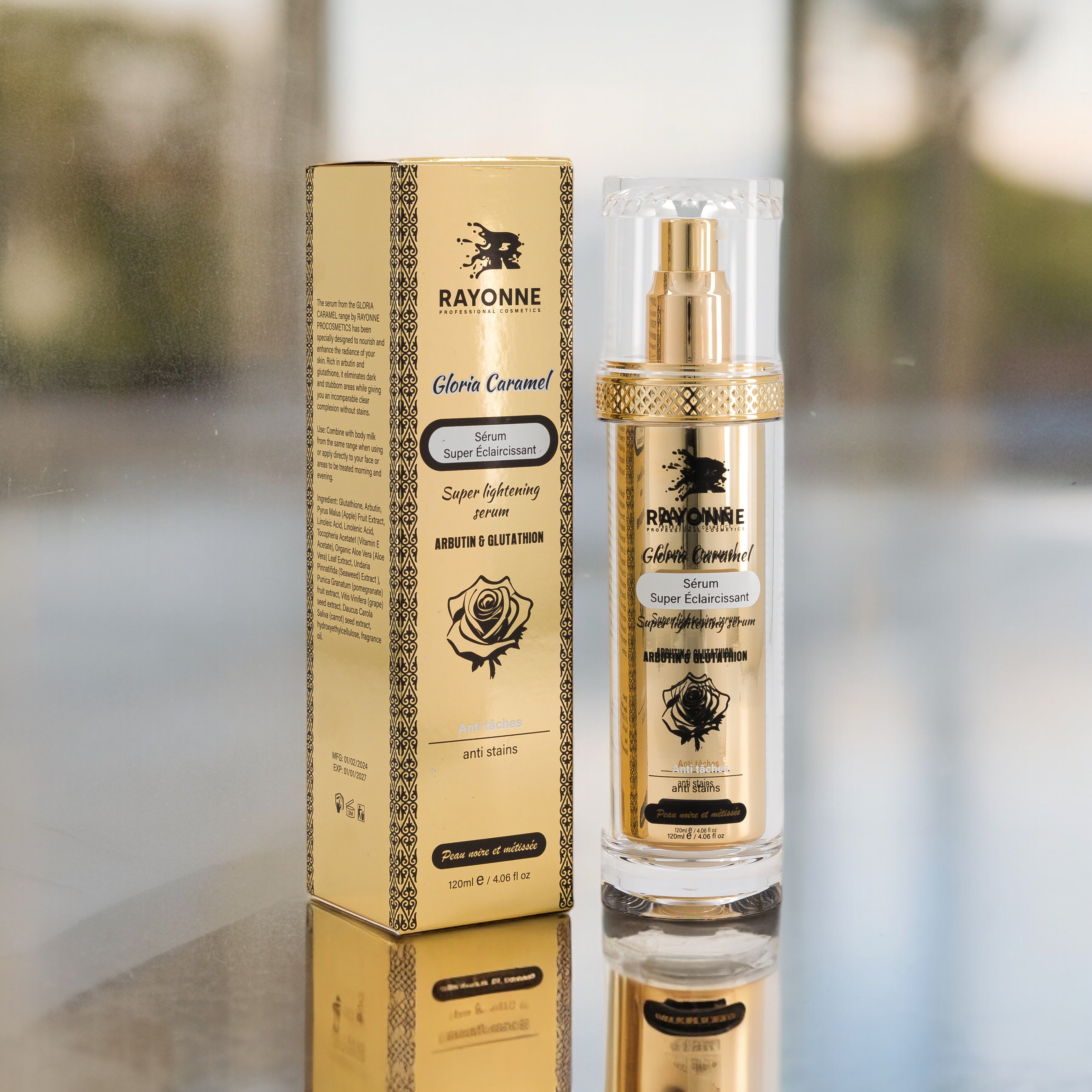 SÉRUM ILLUMINATEUR-CORRECTEUR ARBUTINE & GLUTATHION