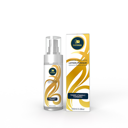 Lotion Tonique Vitamine C & Curcuma – Hydratante, Clarifiante & Anti-Acné